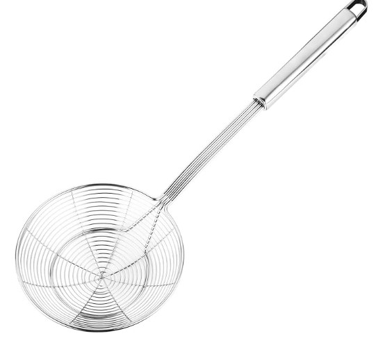 Hiware Stainless Steel Spider Strainer Skimmer Ladle